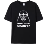 T-SHIRT STAR WARS QUI EST TON PÈRE ?